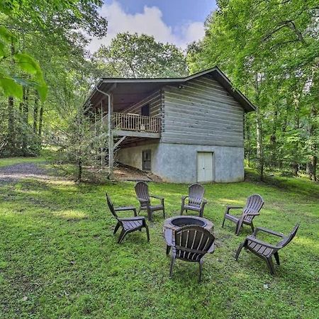 Cozy 'Grey Fox' Cabin Between Boone & Blowing Rock Exterior foto